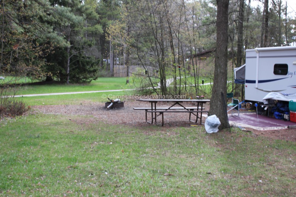 Campsite 004 in KohlerAndrae State Park Campground at KohlerAndrae